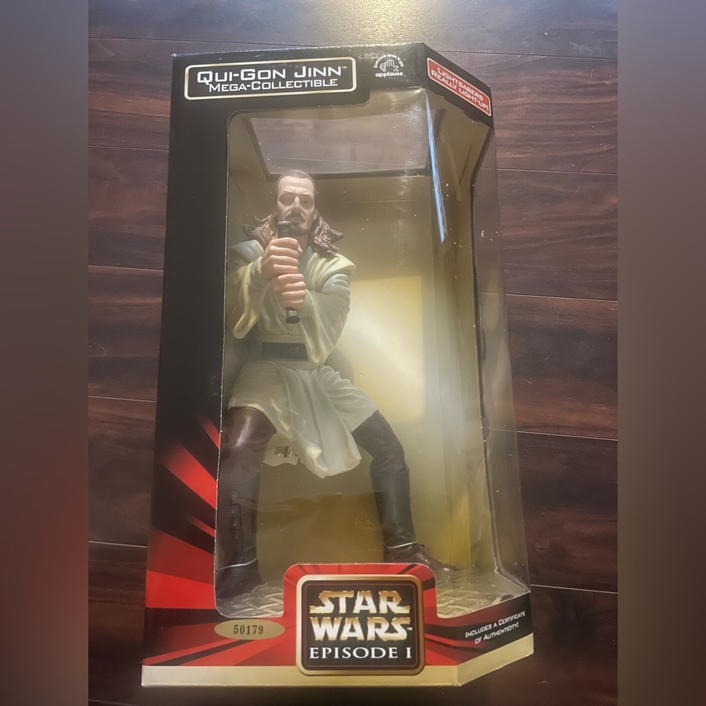 NEW Star Wars Episode 1  figures 12 inch Darth Maull Obi wan Kenobi Qui Gon Jinn